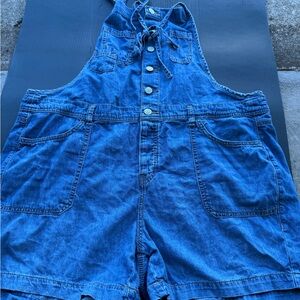 Torrid Light Blue Denim Overalls